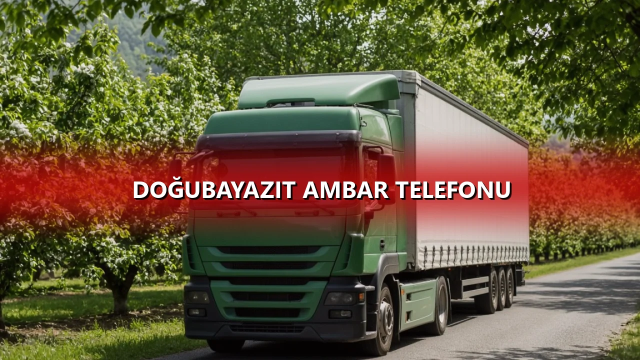 Doğubayazıt Ambar Telefonu