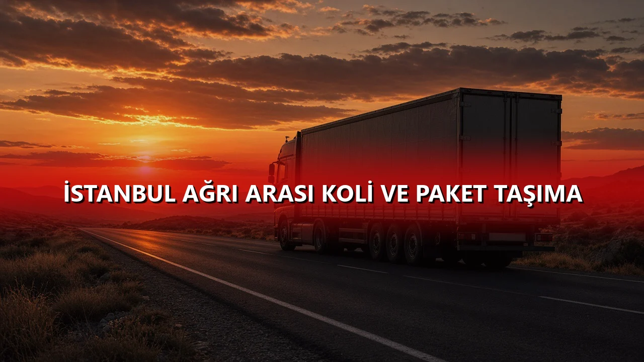 İstanbul Ağrı Arası Koli ve Paket Taşıma